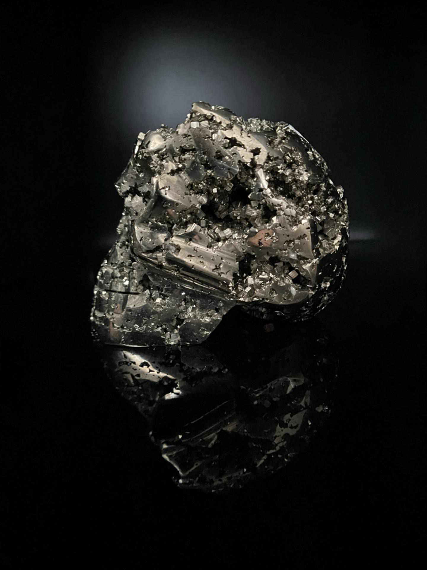 Peruvian Pyrite Skull 1kg (2.3lbs)