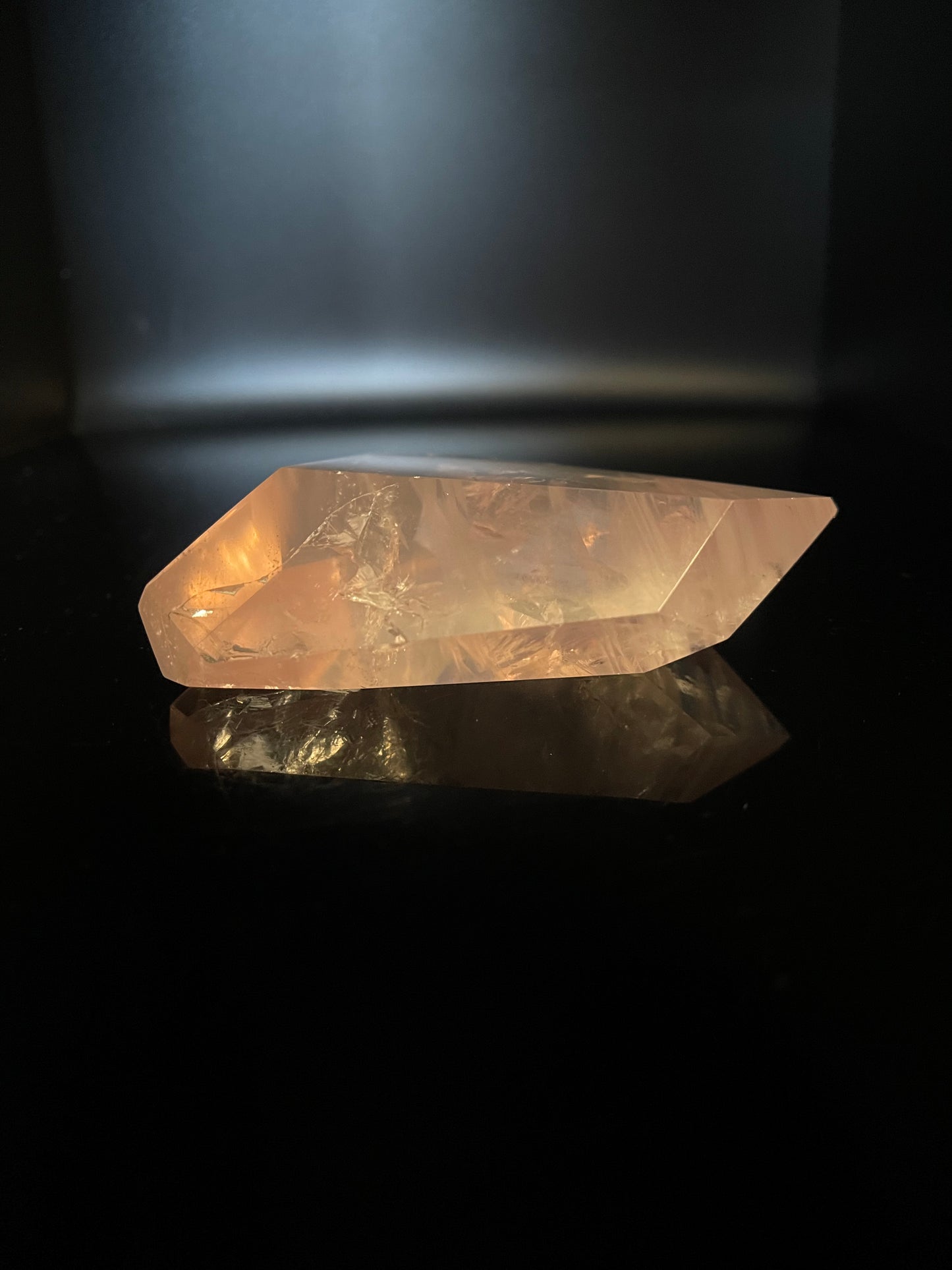 Gemmy Rose Quartz Freeform 89.6g