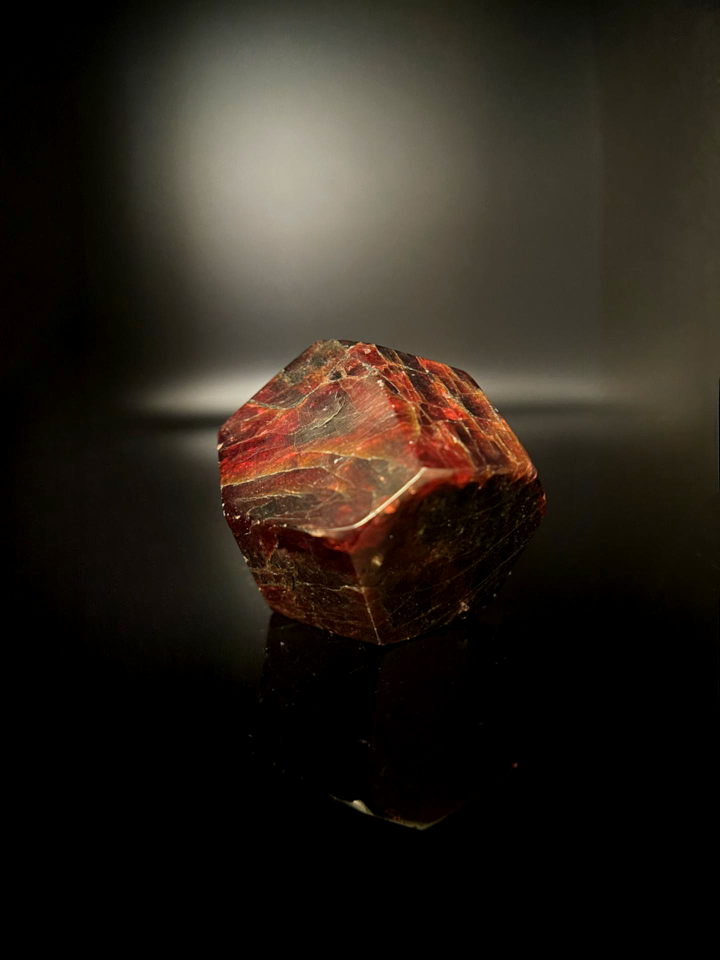 Almandine Garnet Dodecahedron 108.5g