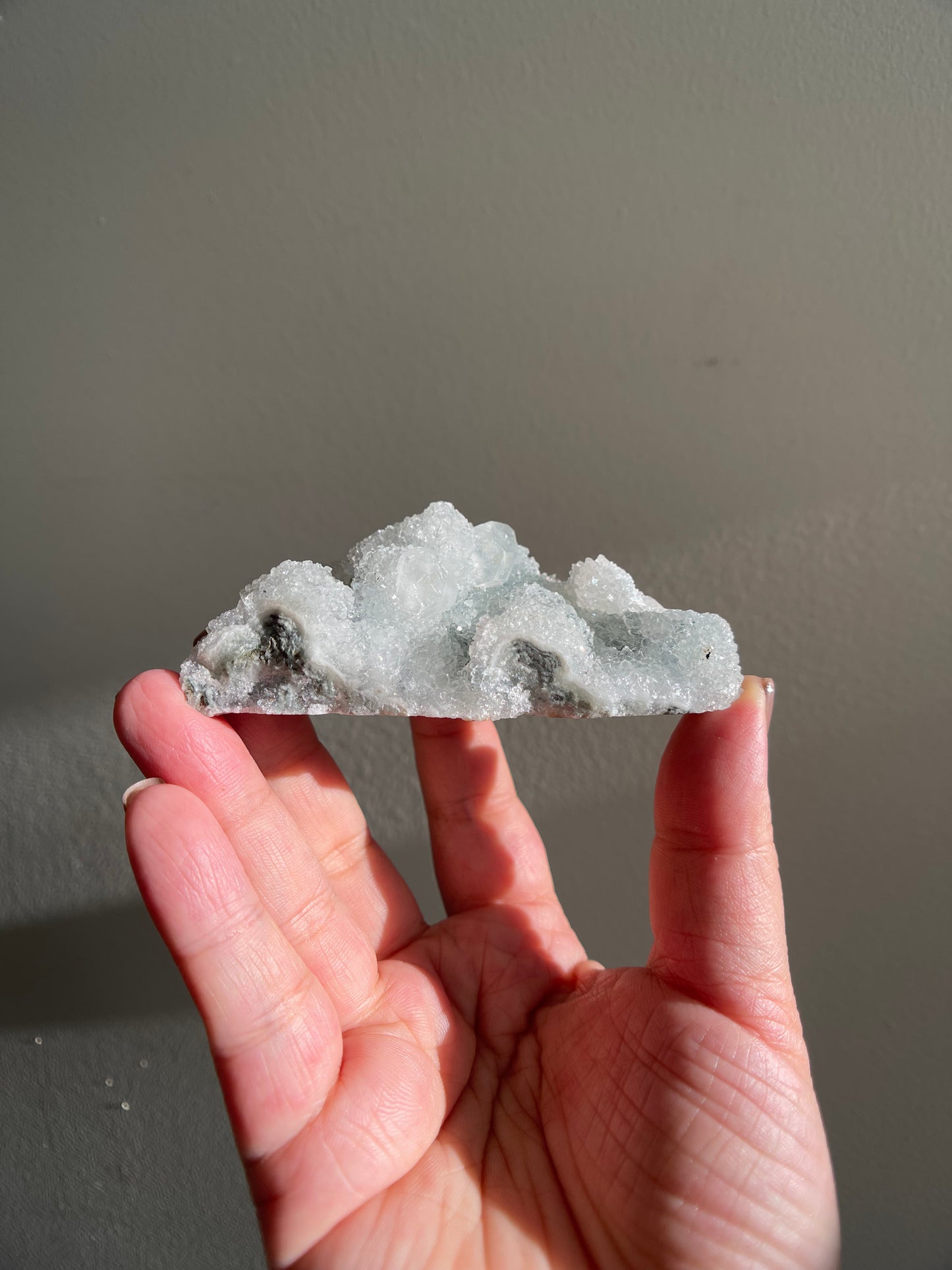 Chalcedony Stalactite and Apophyllite 87.5g