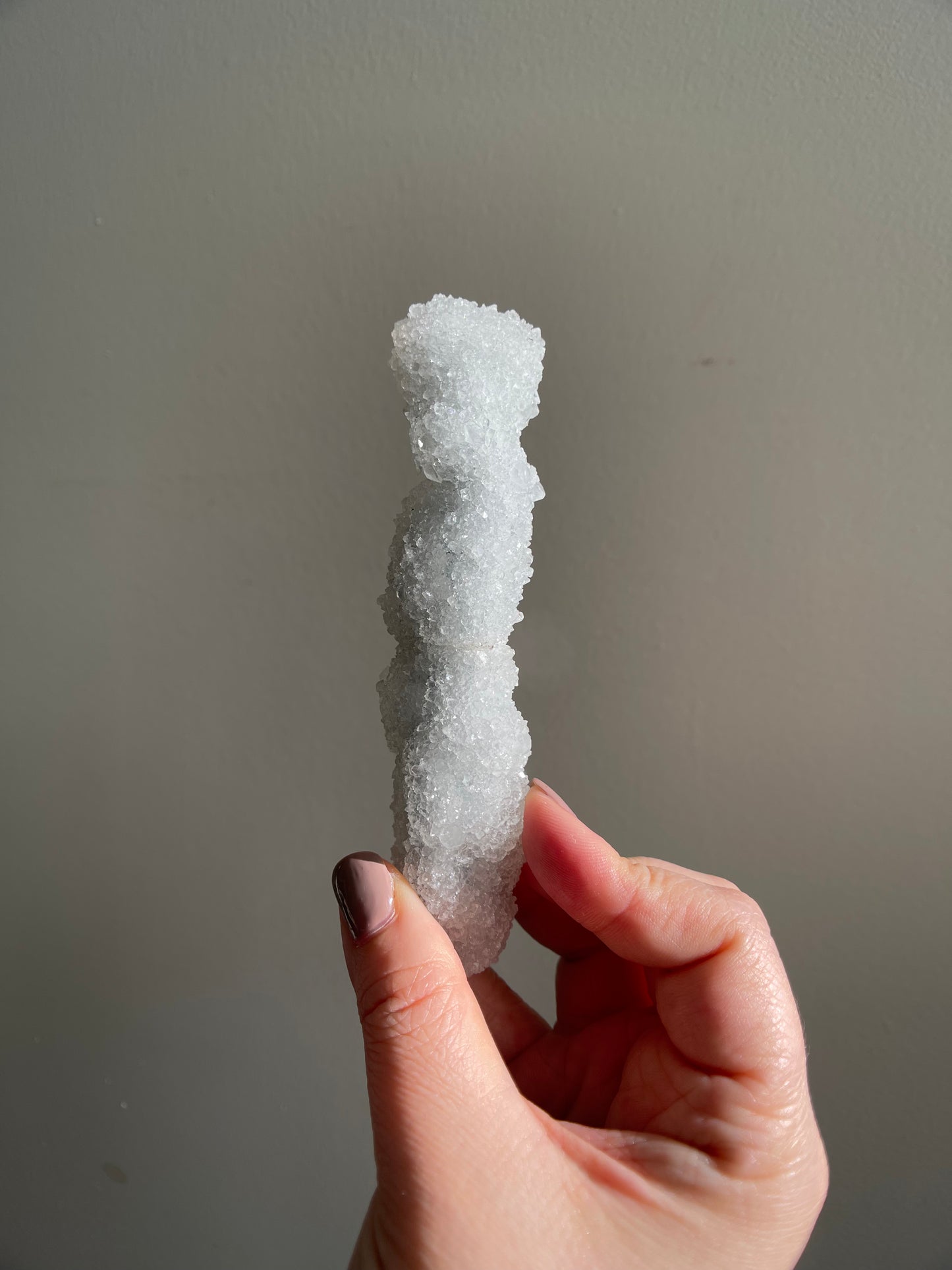 Chalcedony Stalactite and Apophyllite 105.6g