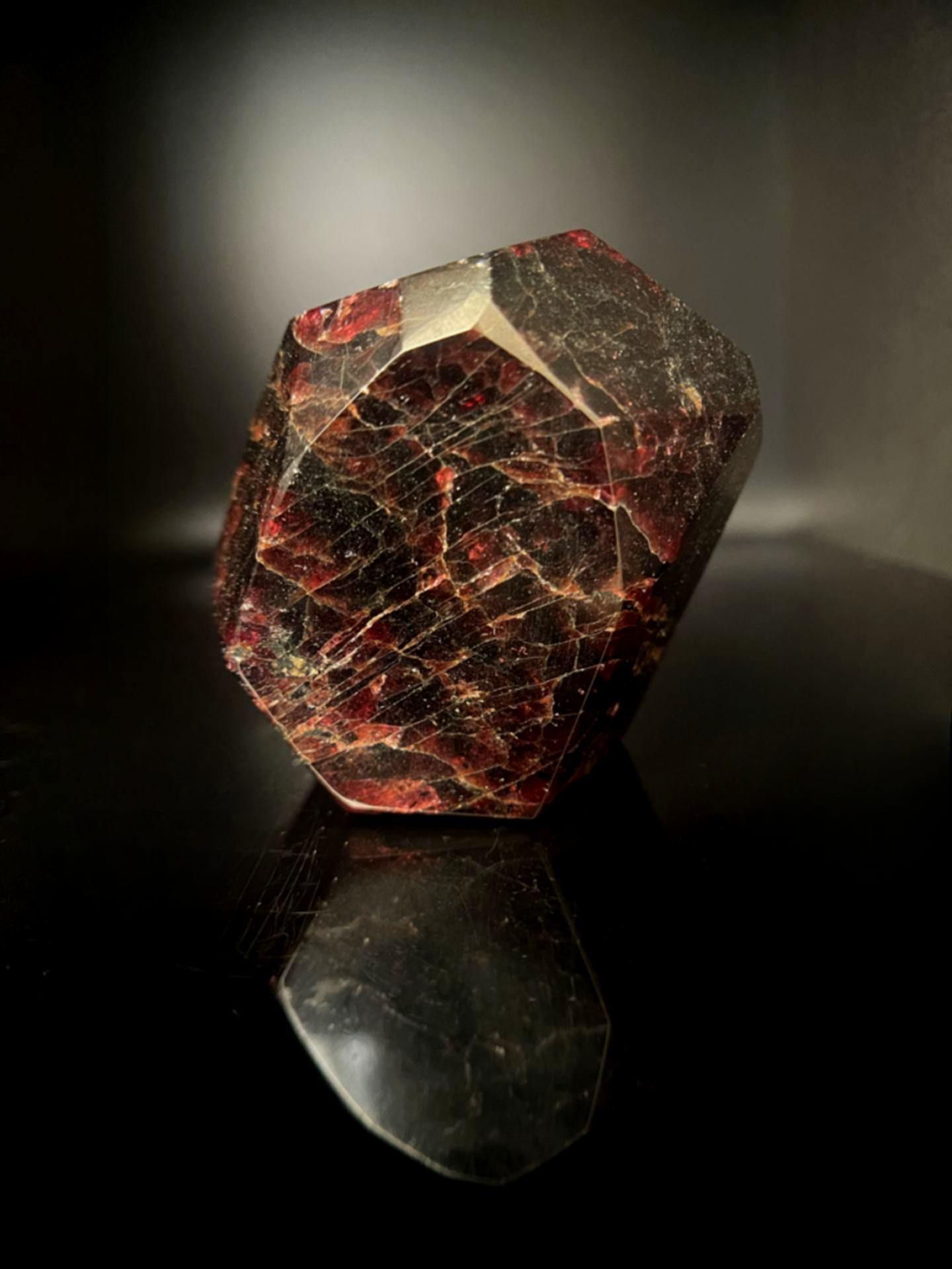 Almandine Garnet Dodecahedron 356.8g