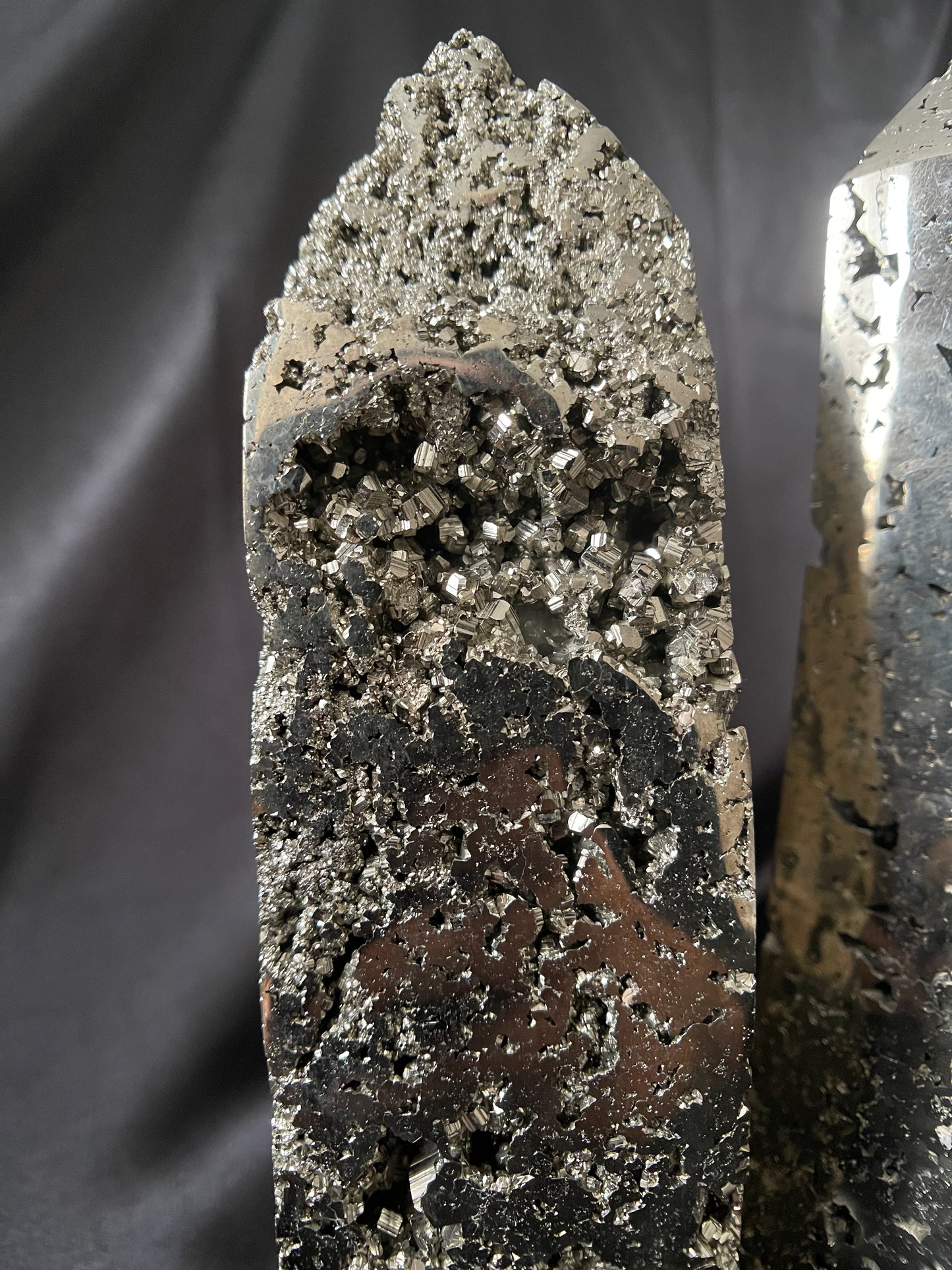 Peruvian Pyrite Obelisk 2.0kg (4.4lbs)