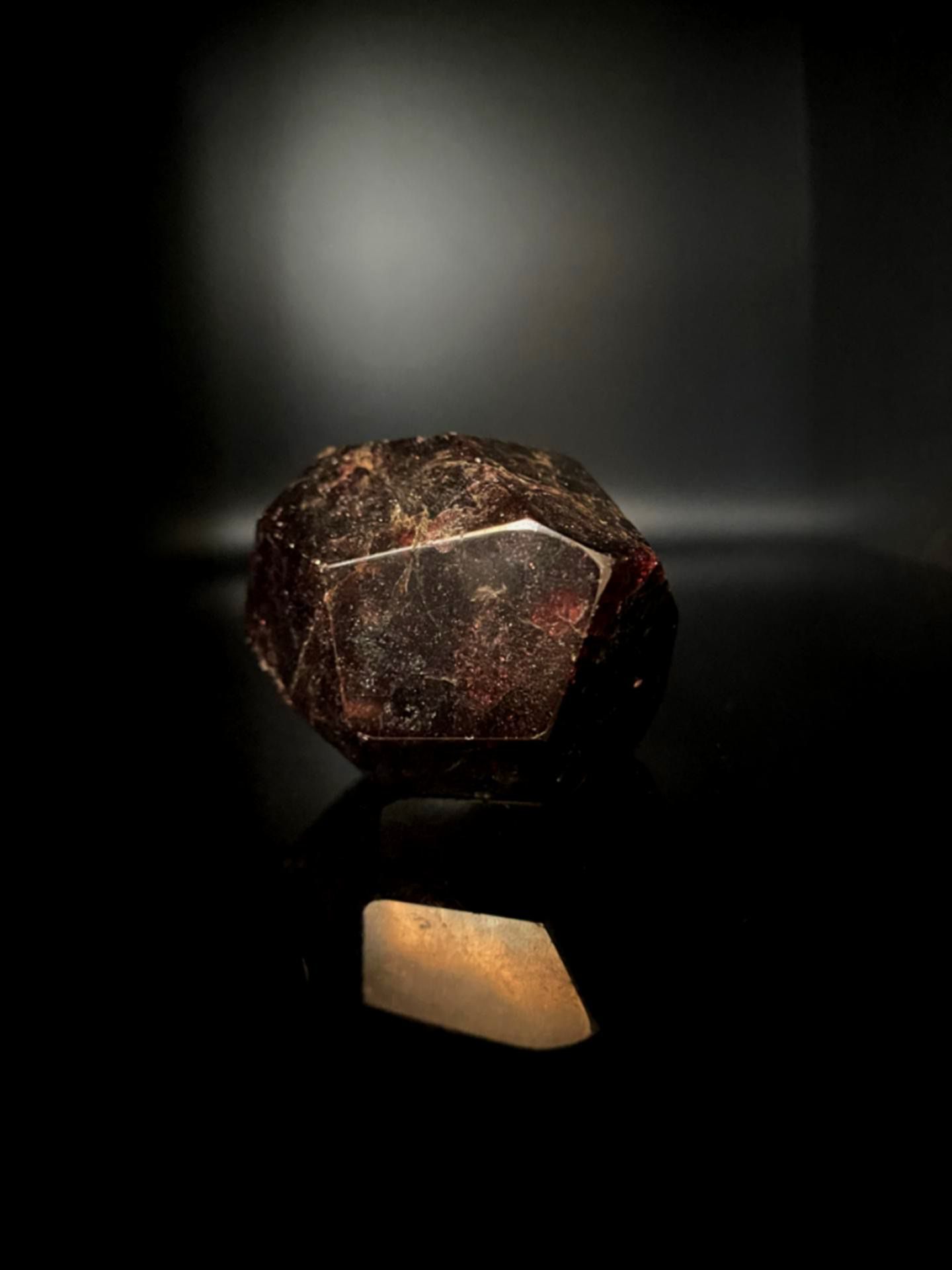 Almandine Garnet Dodecahedron 180g