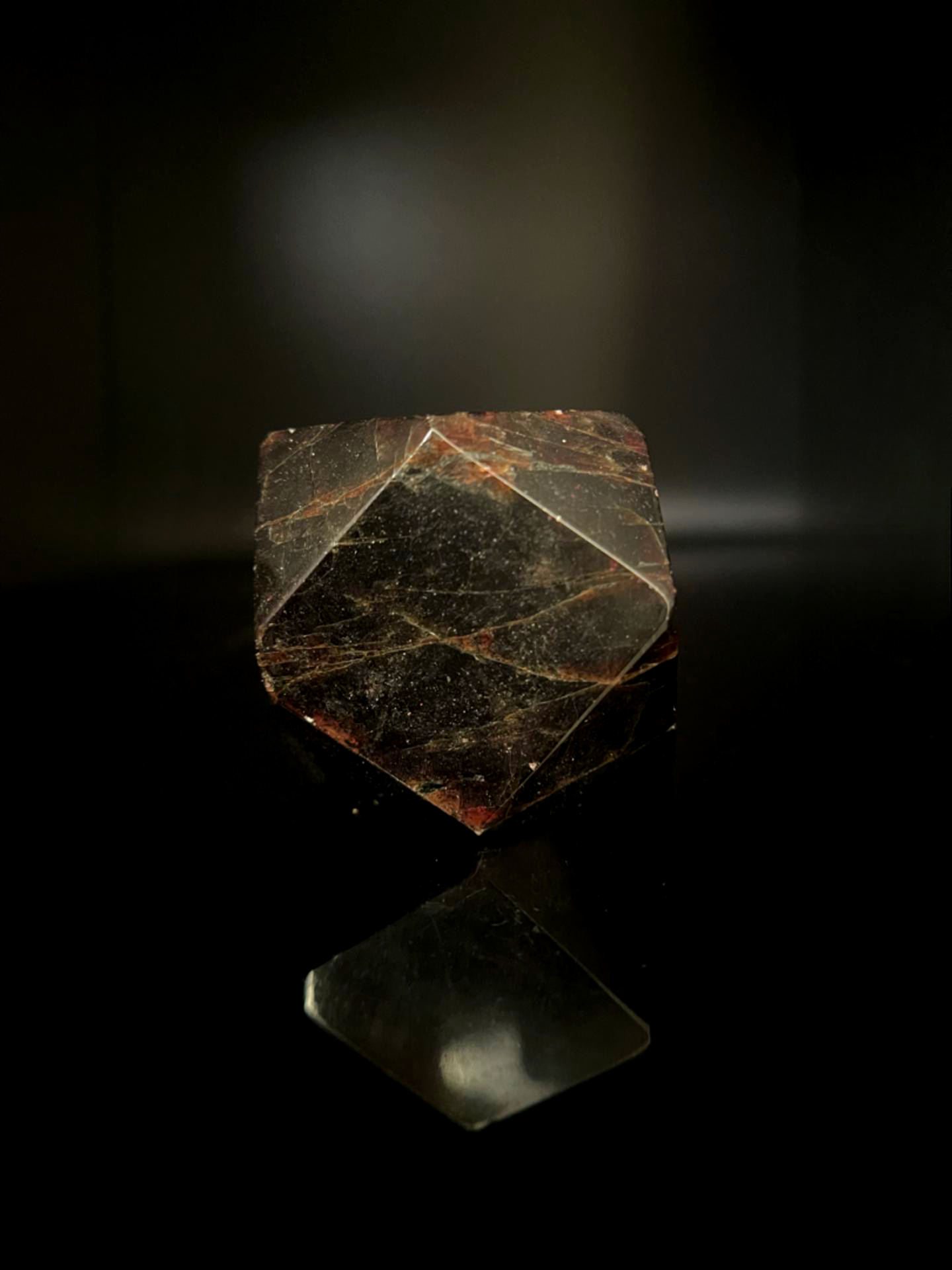 Almandine Garnet Dodecahedron 151g