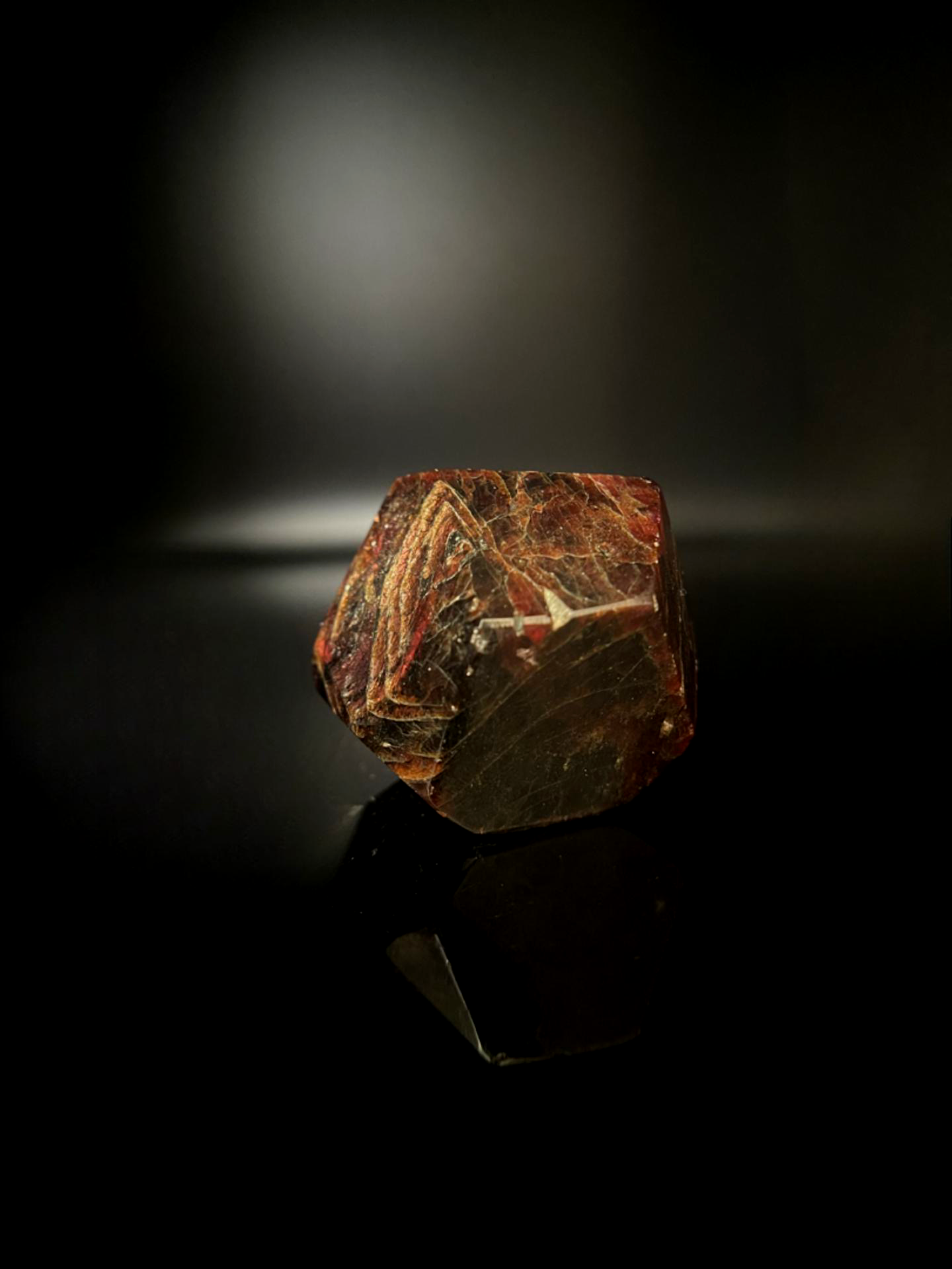 Almandine Garnet Dodecahedron 108.5g