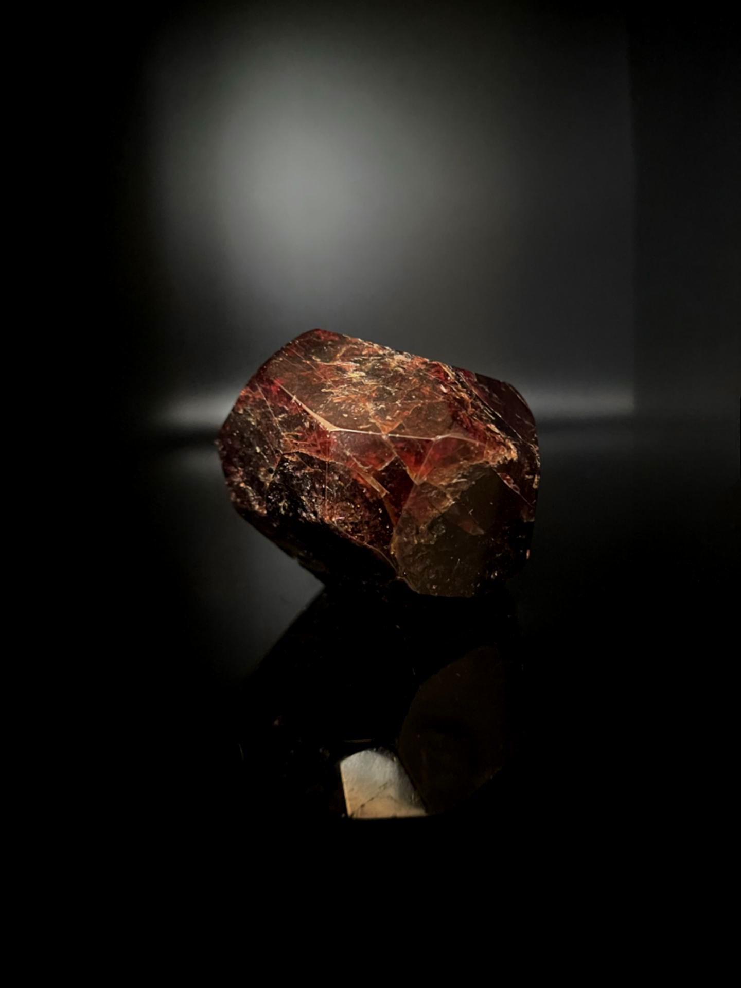 Almandine Garnet Dodecahedron 140g