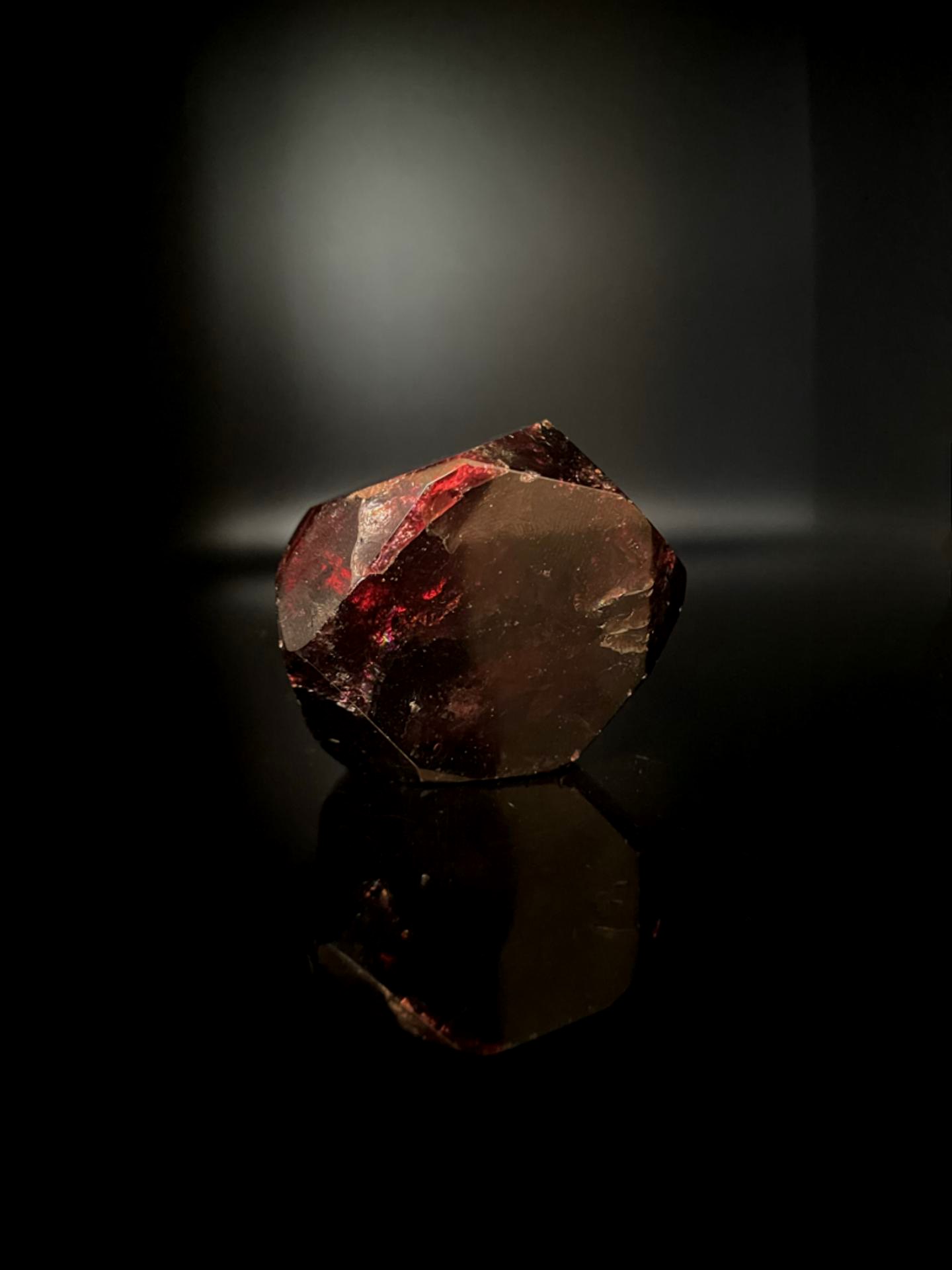 Almandine Garnet Dodecahedron 140g