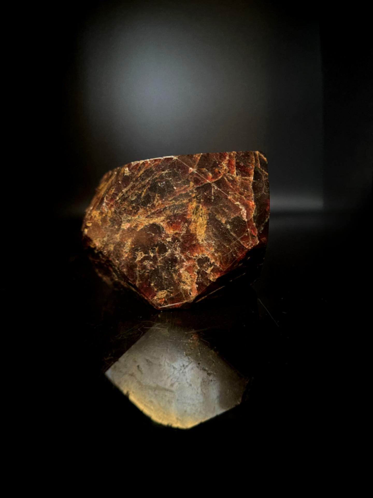 Almandine Garnet Dodecahedron 338.9g