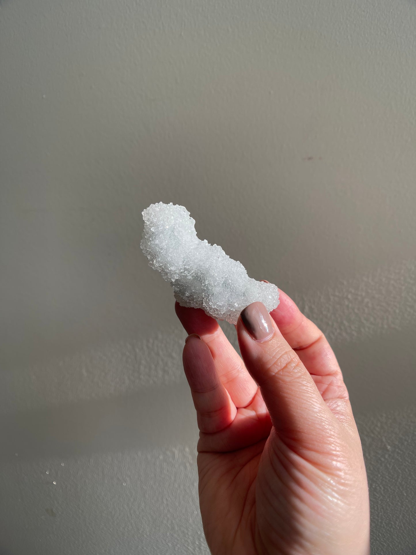 Chalcedony Stalactite and Apophyllite 57.3g