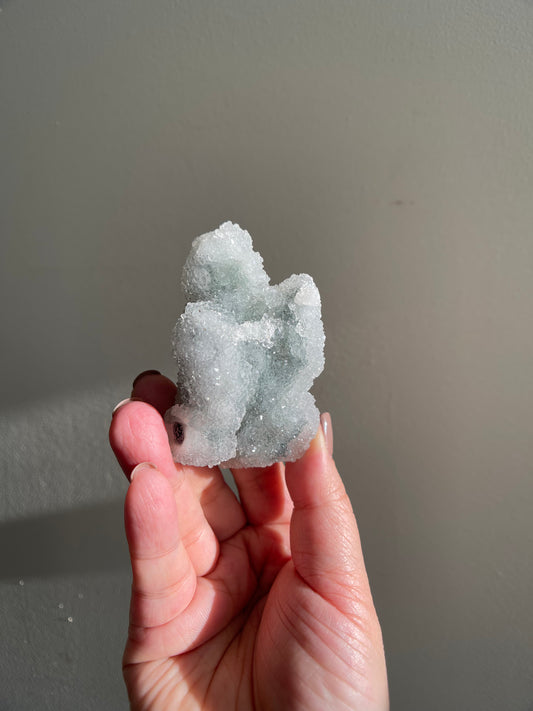 Chalcedony Stalactite and Apophyllite 102.8g