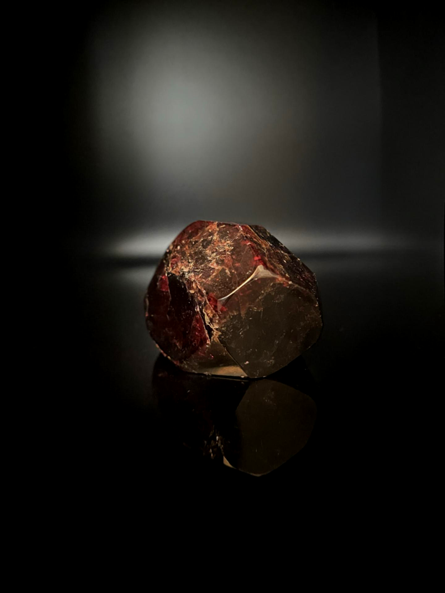 Almandine Garnet Dodecahedron 140g