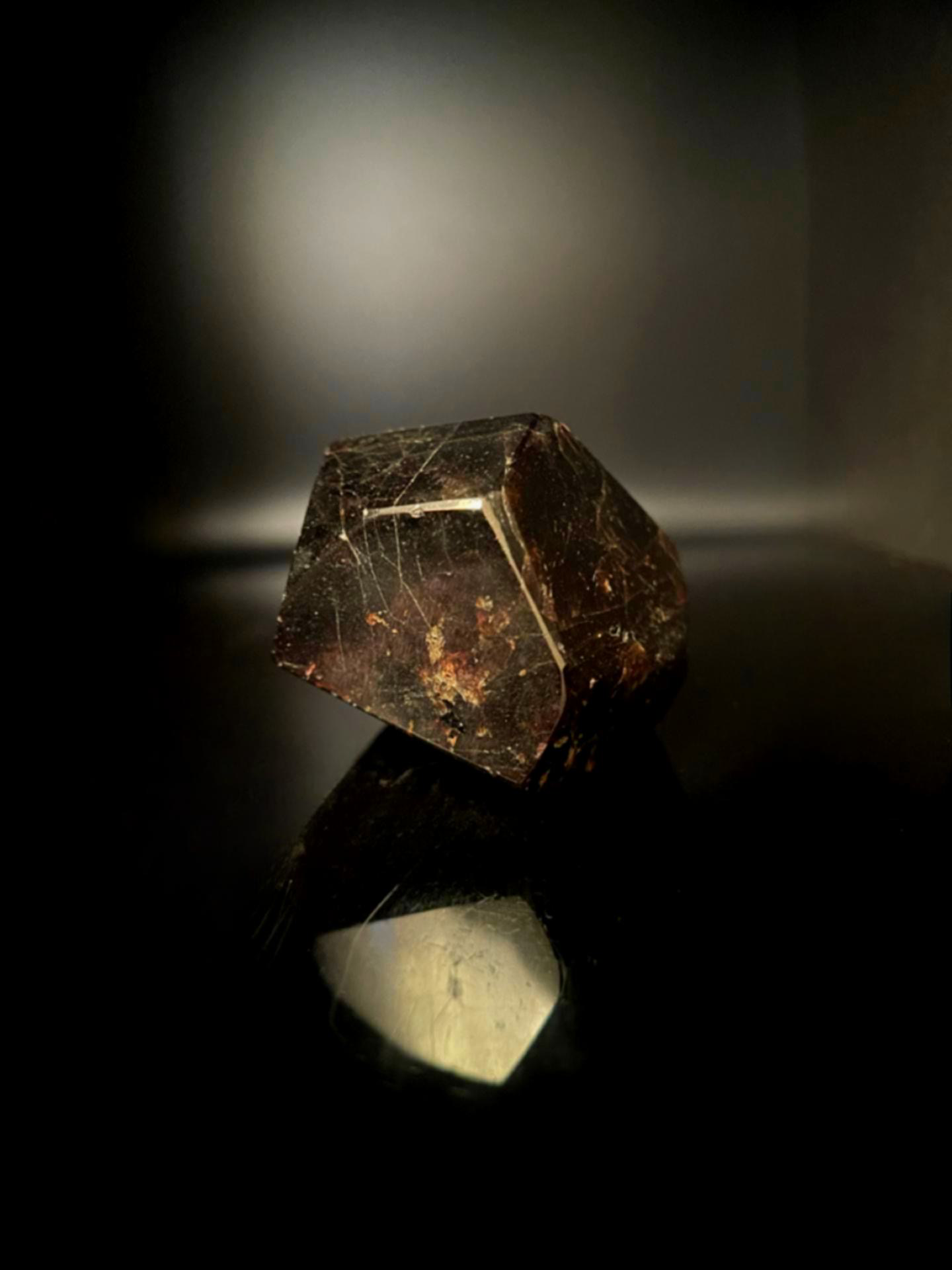 Almandine Garnet Dodecahedron 180g