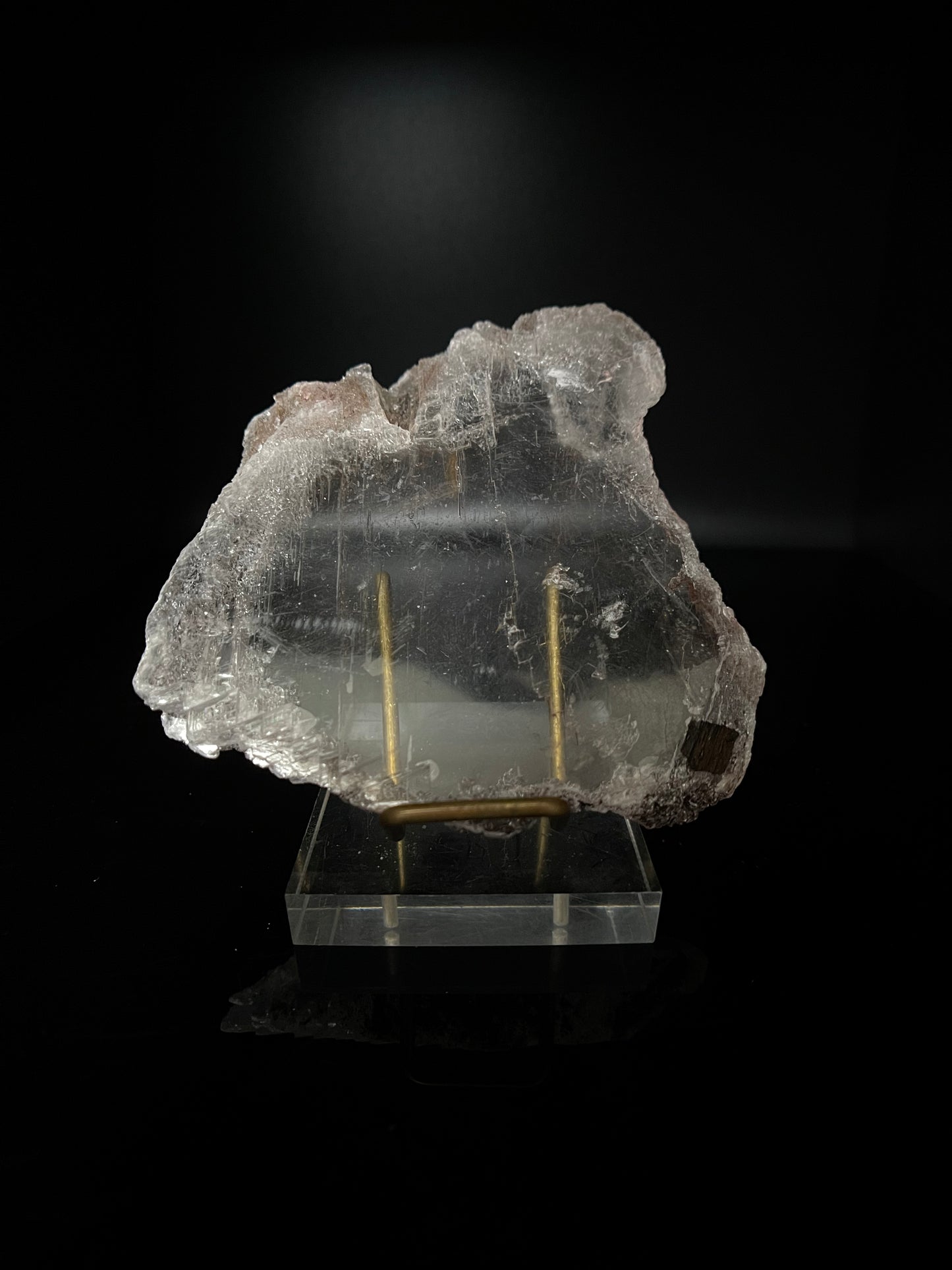 Selenite with Hematite 156.8g