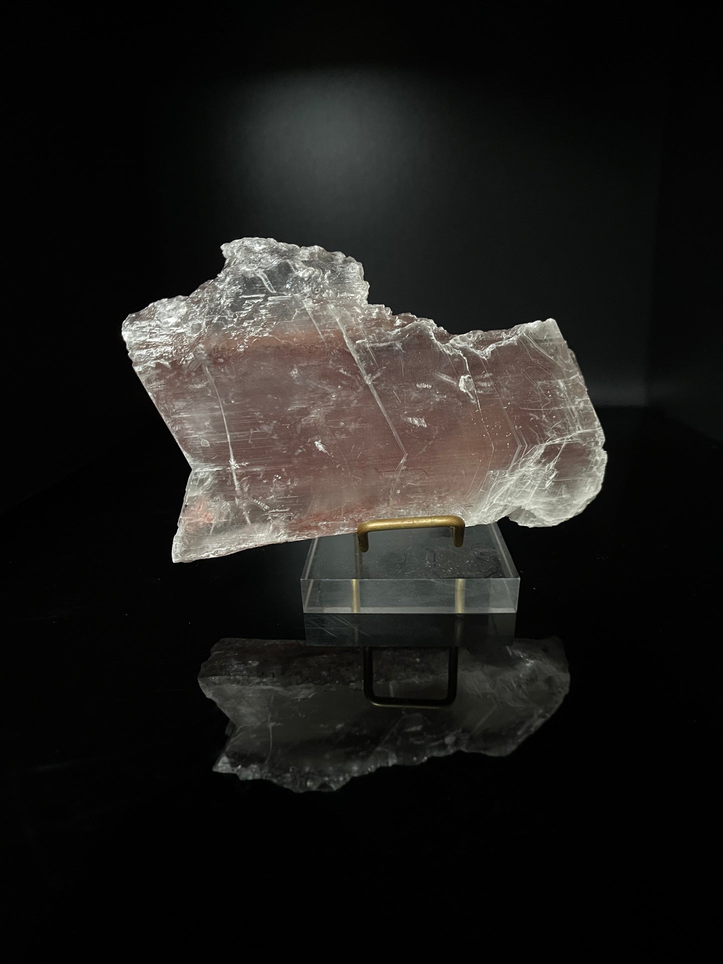 Selenite with Hematite 171.6g