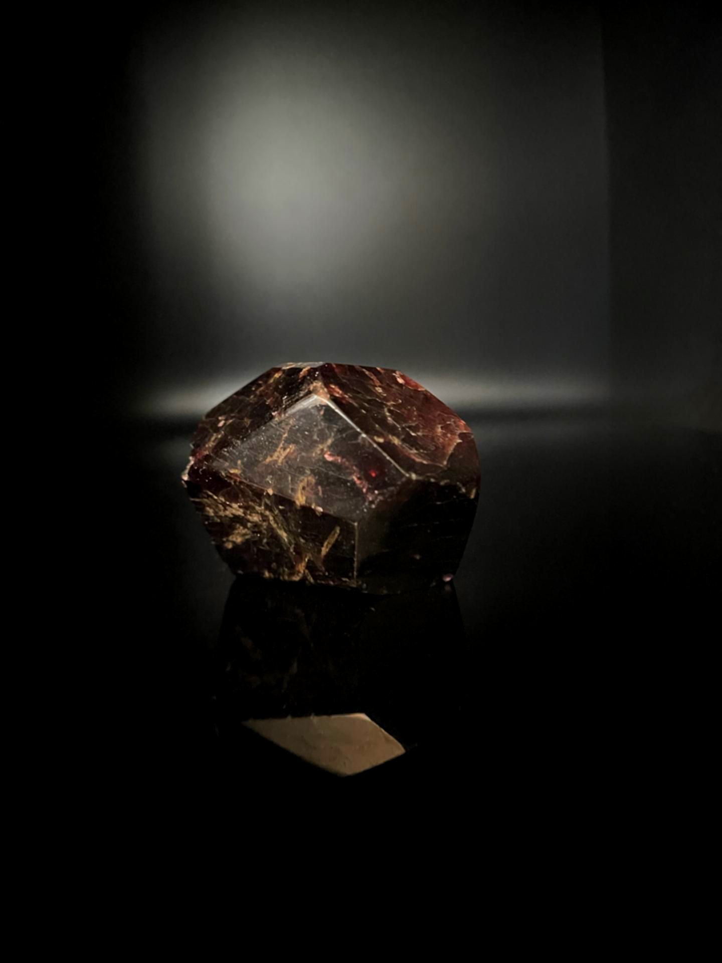 Almandine Garnet Dodecahedron 117.2g