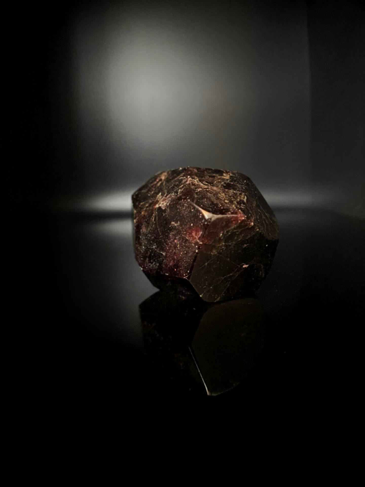 Almandine Garnet Dodecahedron 180g