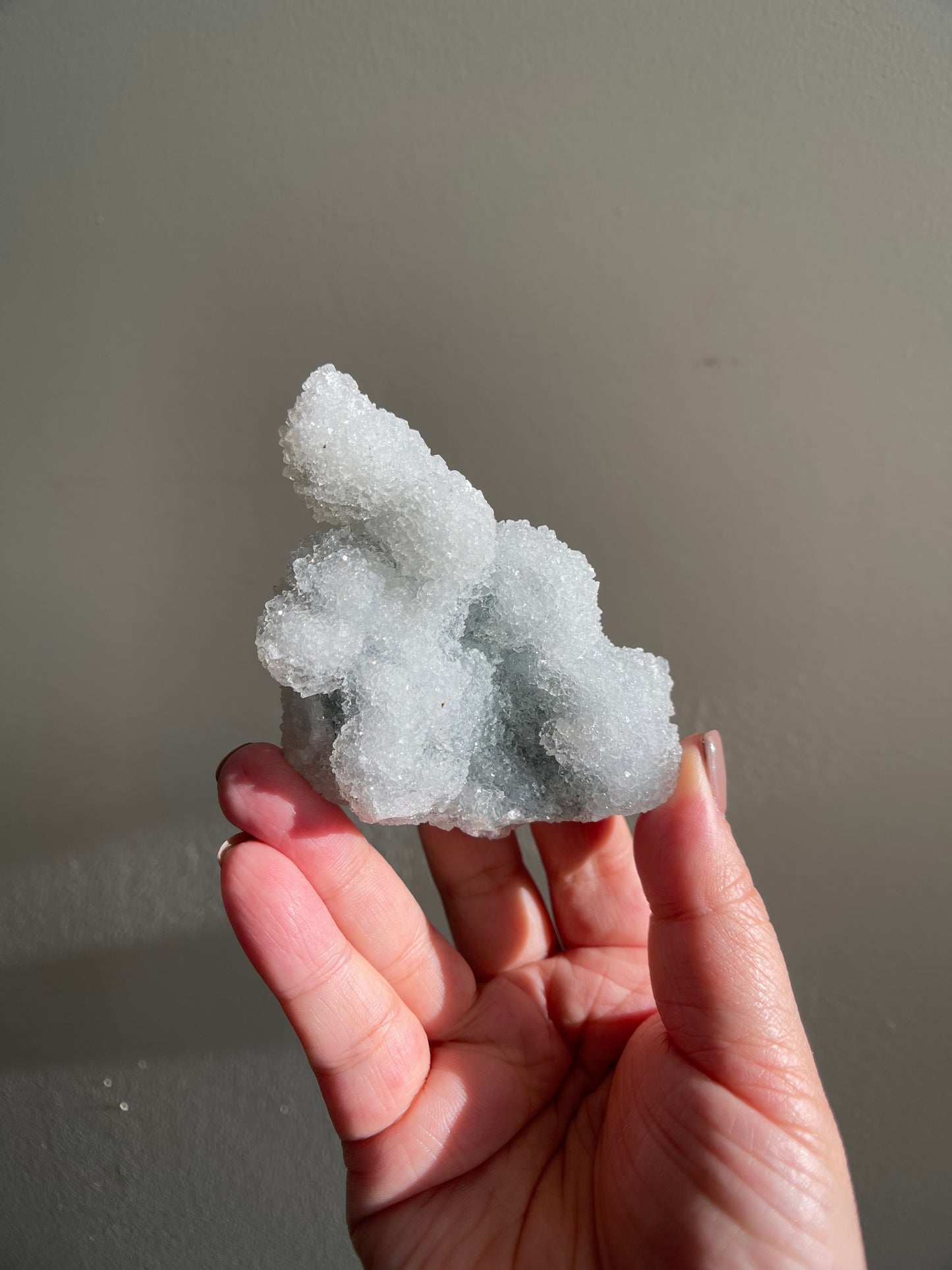 Chalcedony Stalactite and Apophyllite 111.3g