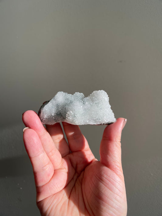 Chalcedony Stalactite and Apophyllite 103.7g