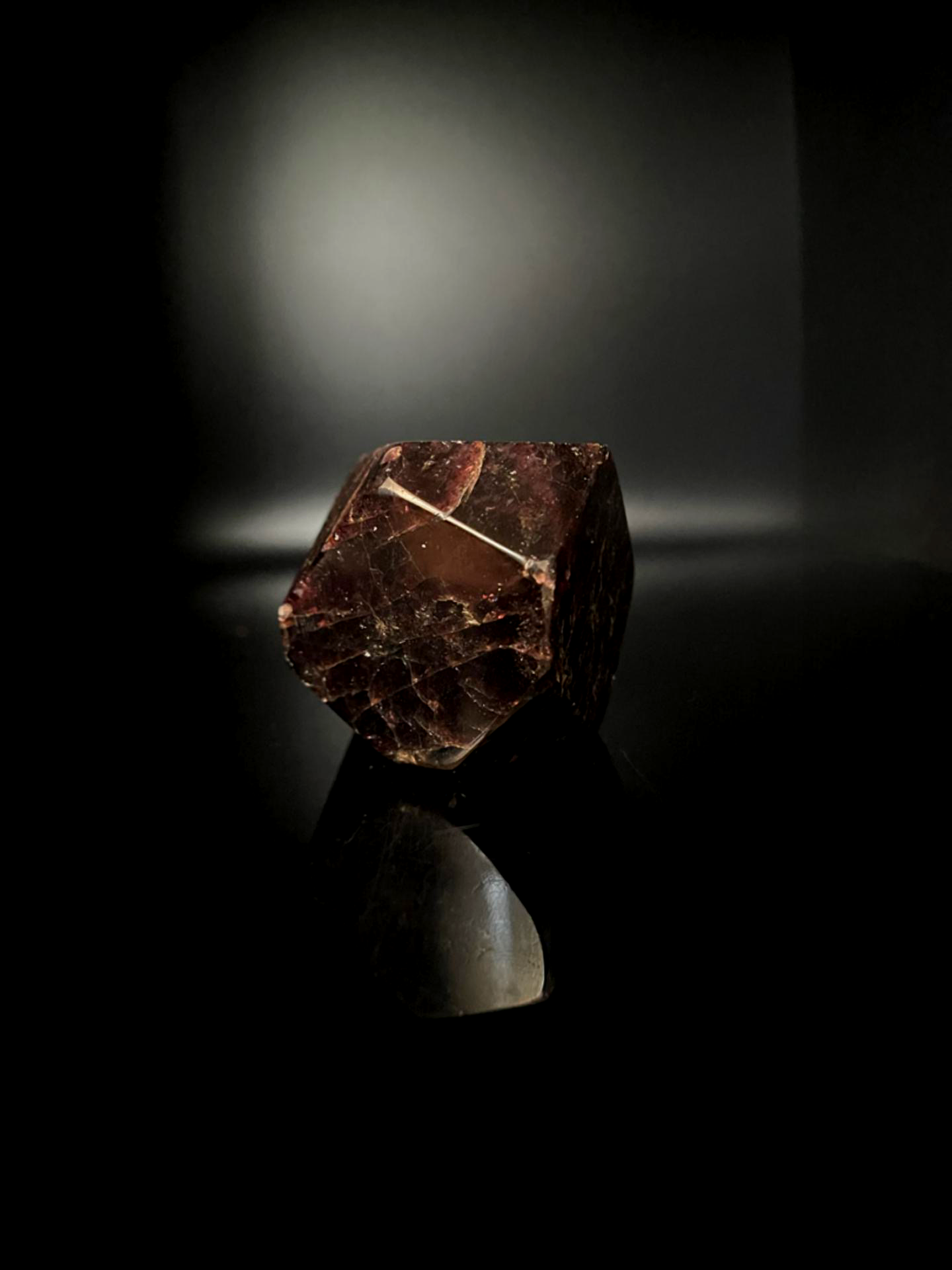 Almandine Garnet Dodecahedron 152.2g