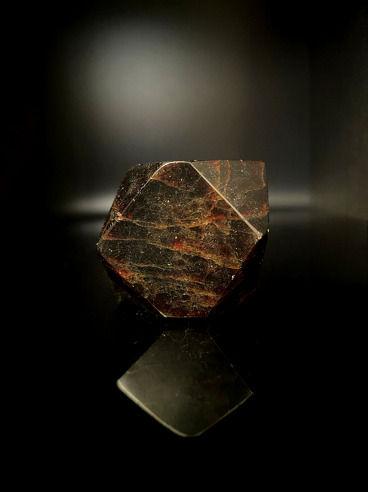 Almandine Garnet Dodecahedron 151g