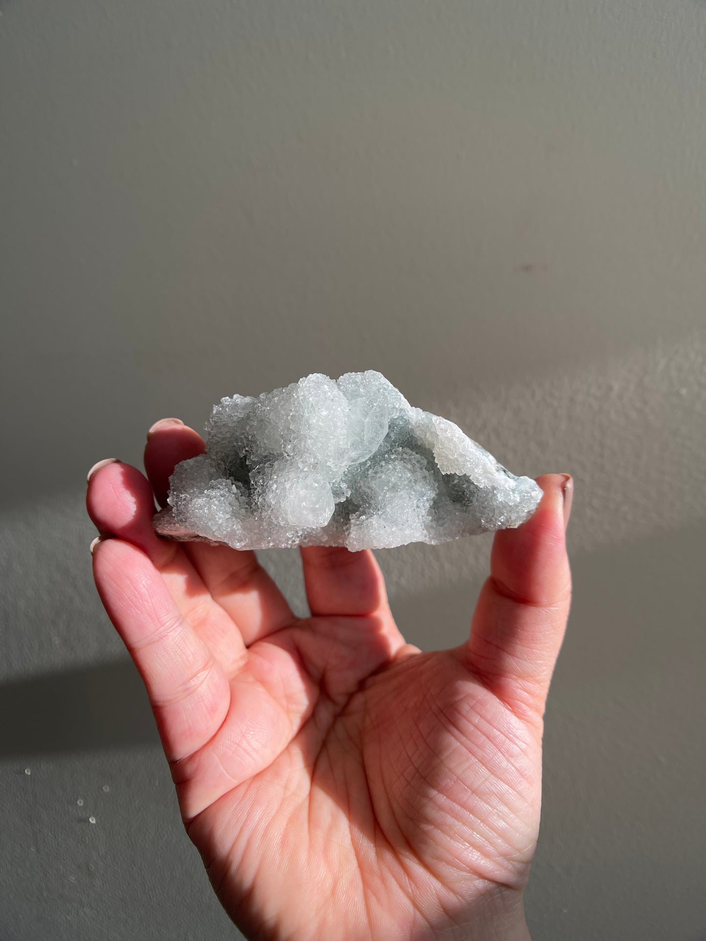 Chalcedony Stalactite and Apophyllite 87.5g