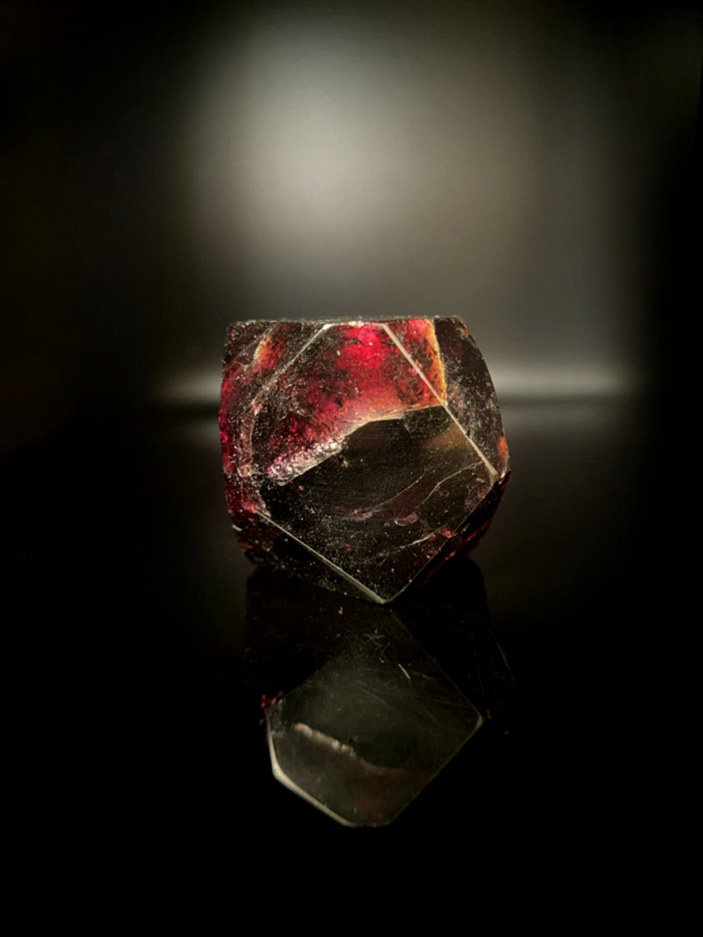 Almandine Garnet Dodecahedron 185.1g