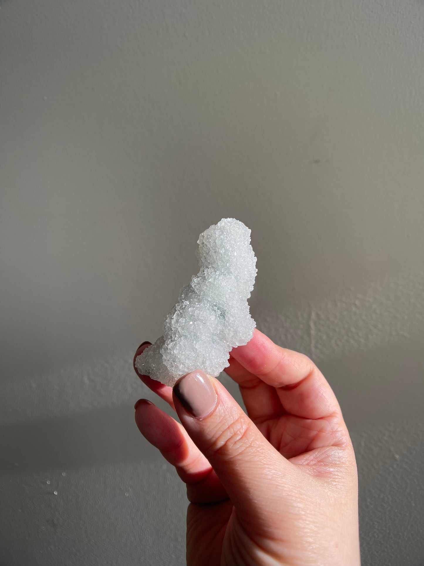 Chalcedony Stalactite and Apophyllite 57.3g