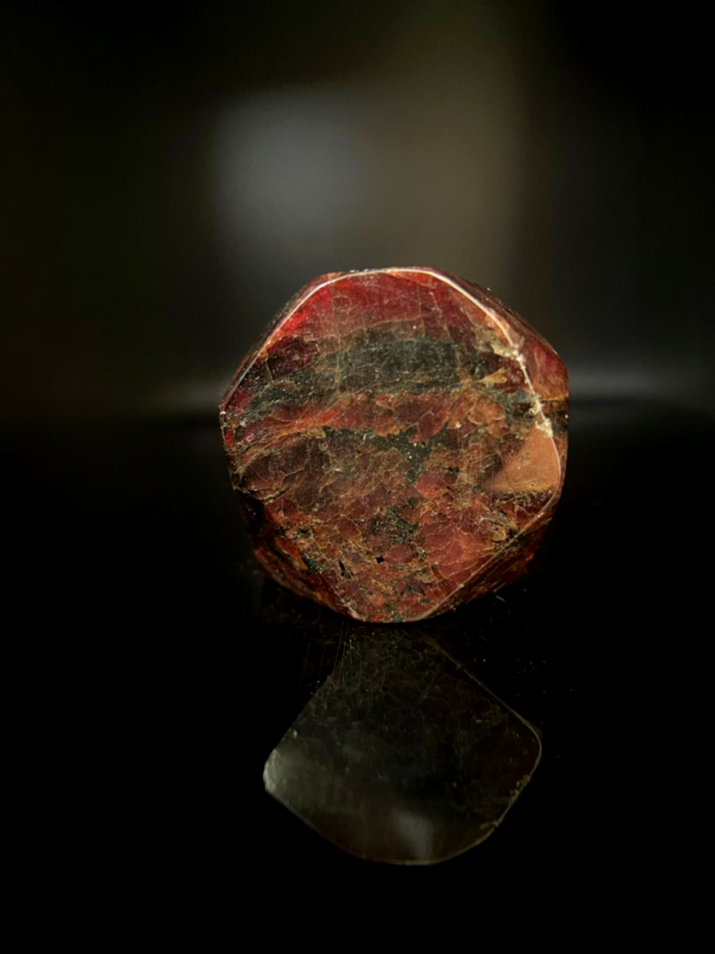 Almandine Garnet Dodecahedron 225.7g