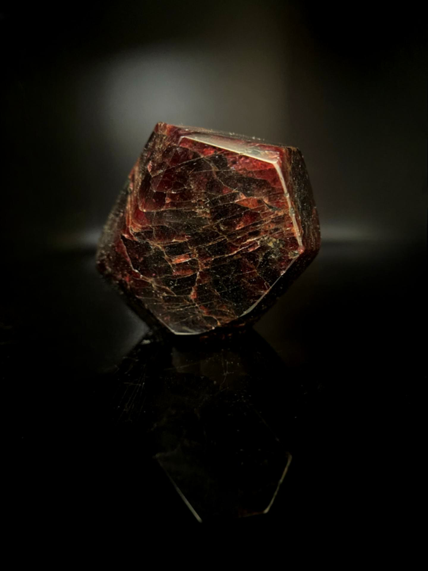 Almandine Garnet Dodecahedron 356.8g