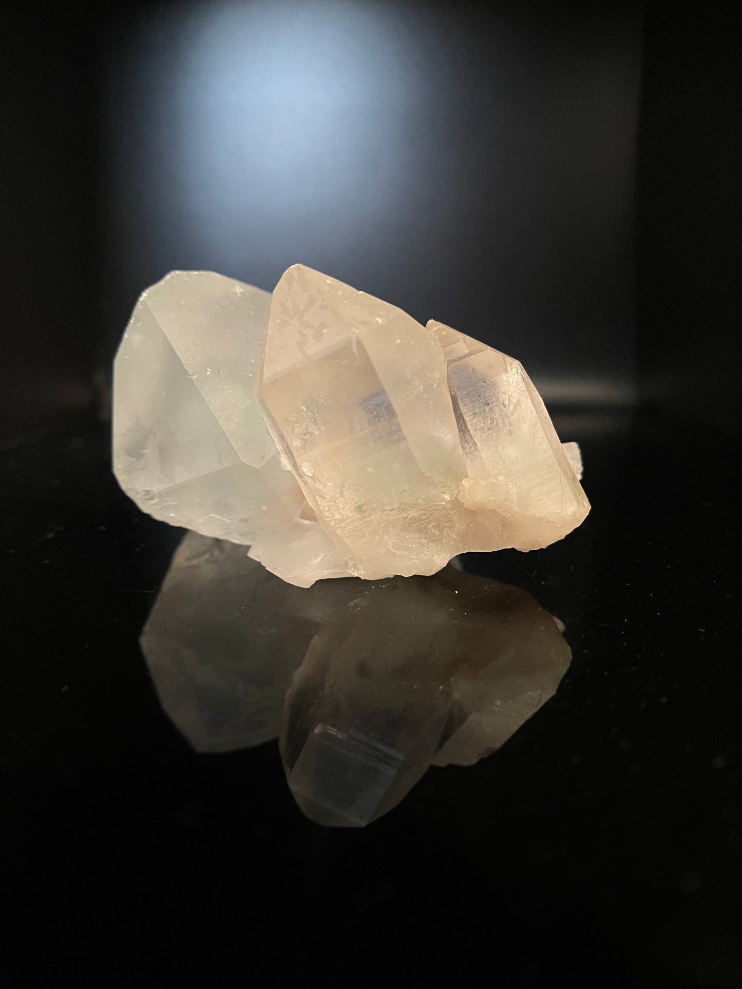 White Himalayan Quartz with Green Phantom 155g